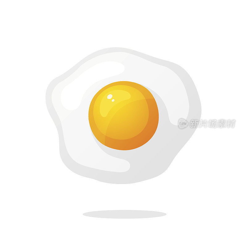 One fried egg